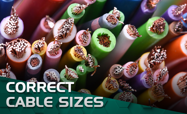 Cable Sizes: Choosing the right one for a DC Circuit