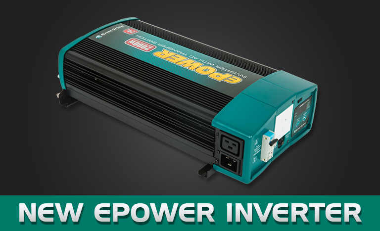 New ePOWER Inverter with AC Transfer & Safety Switch Protection