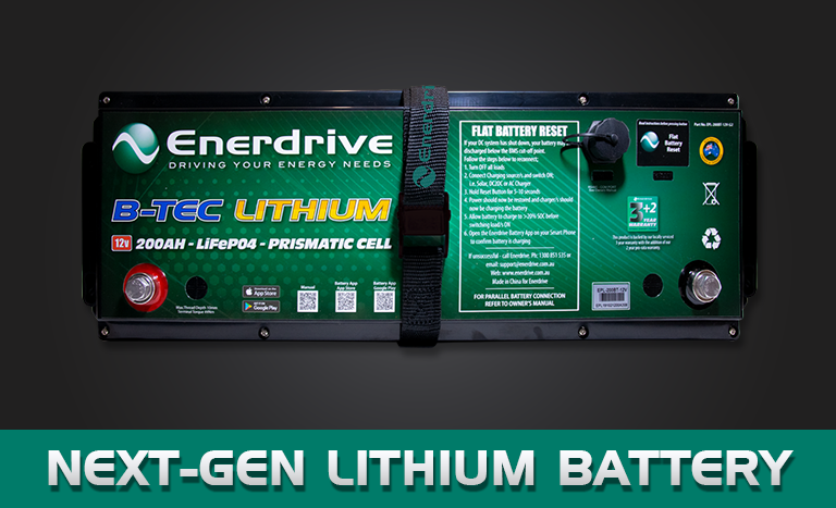 The New Generation 2 B-TEC 200Ah 12v Lithium Battery