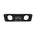 Panel Mount 50A Anderson Plug Holder and 2 Socket Holes