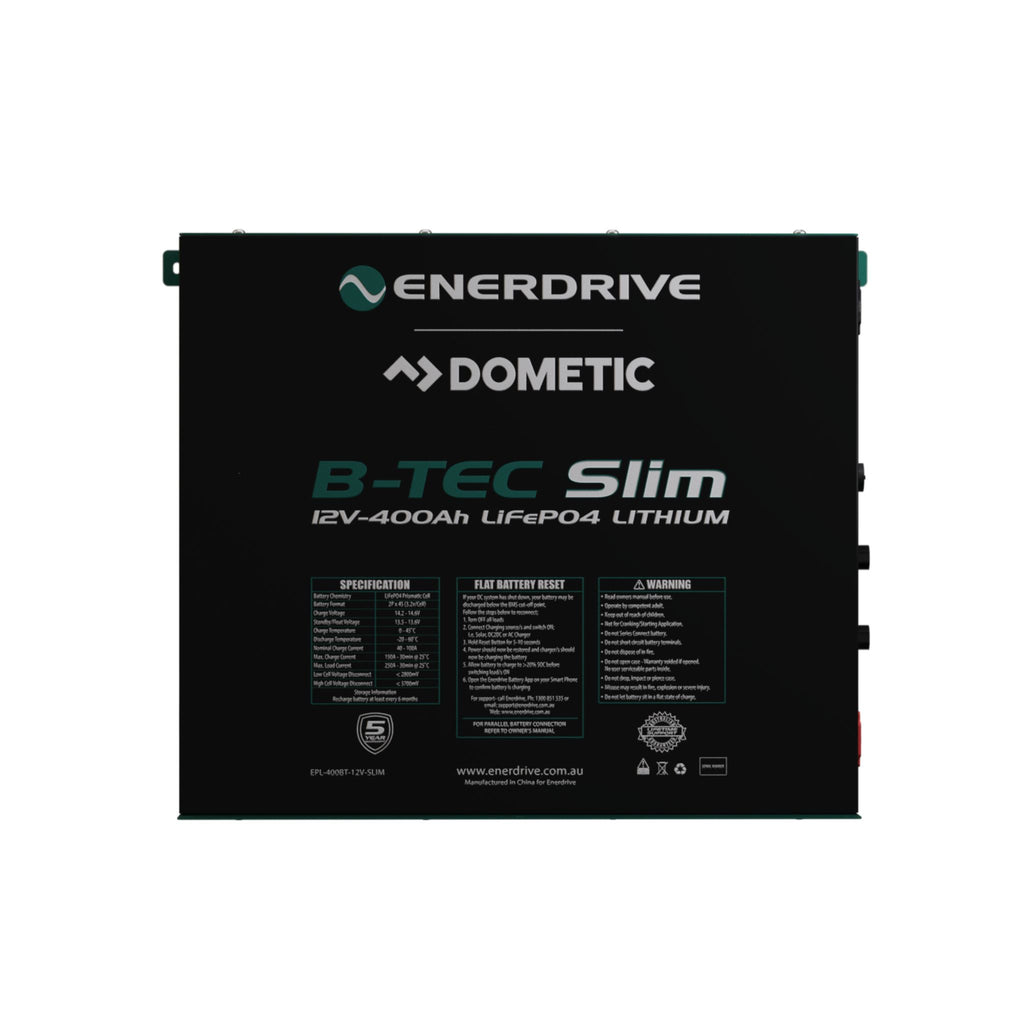 12V B-TEC Slimline Lithium Battery