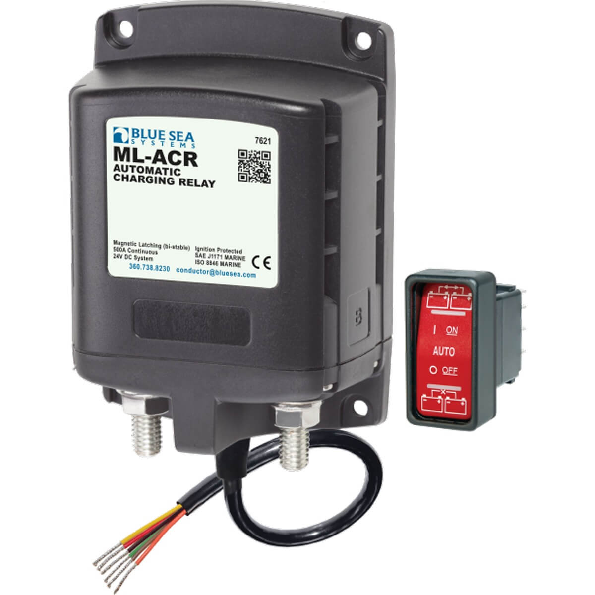 ML-ACR Automatic Charging Relay - 24V DC 500A