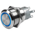 CZone Push Button Momentary ON/OFF with Blue LED, 3.3V