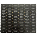 CZone Label Set WProof Keypad RV - CZ-KEYPAD-EN1