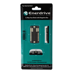 Fuse Block 12 Circuit with Negative Bus and Cover