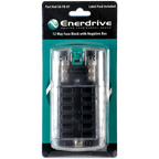 Fuse Block 12 Circuit with Negative Bus and Cover