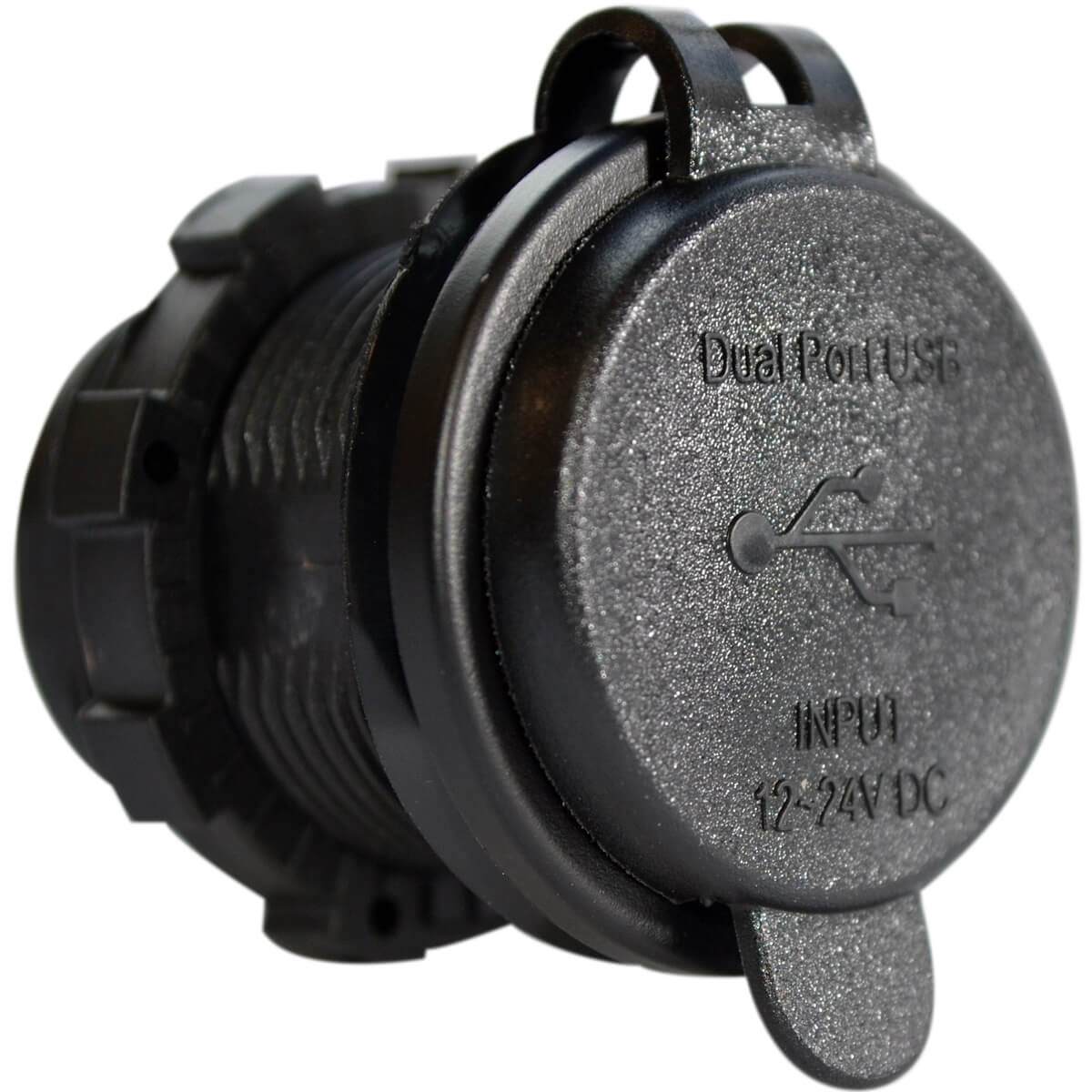 Dual USB-A 4.8A Socket with Cover