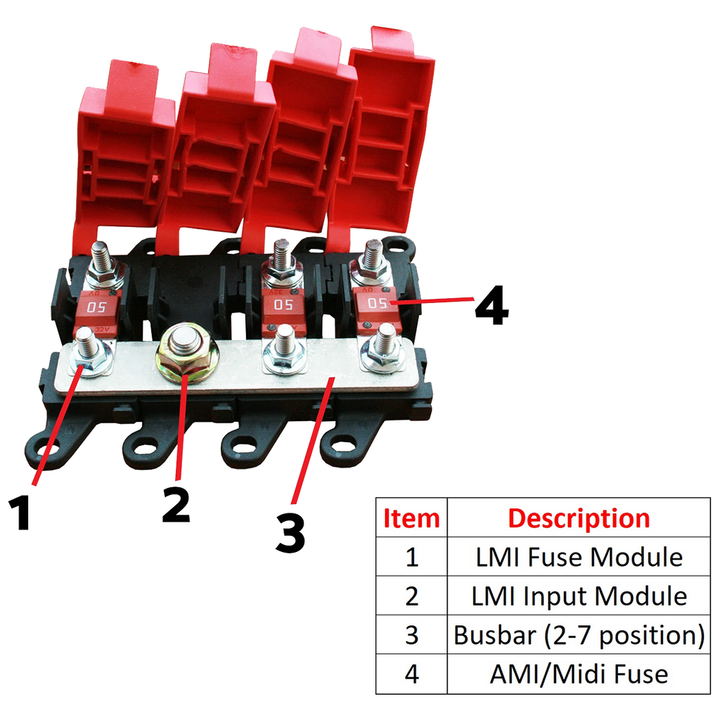 LMI "Little Block" Fuse Holder - I-B109-7046-7