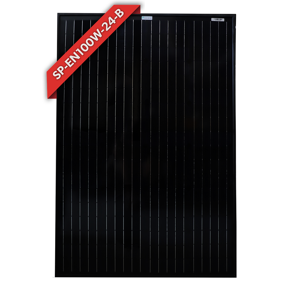 100W 24V Fixed Mono Solar Panel (Silver or Black Frame) - Silver
