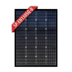 150W Fixed Mono Solar Panel (Silver or Black Frame) - Silver