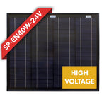 40W 24V Fixed Mono Solar Panel