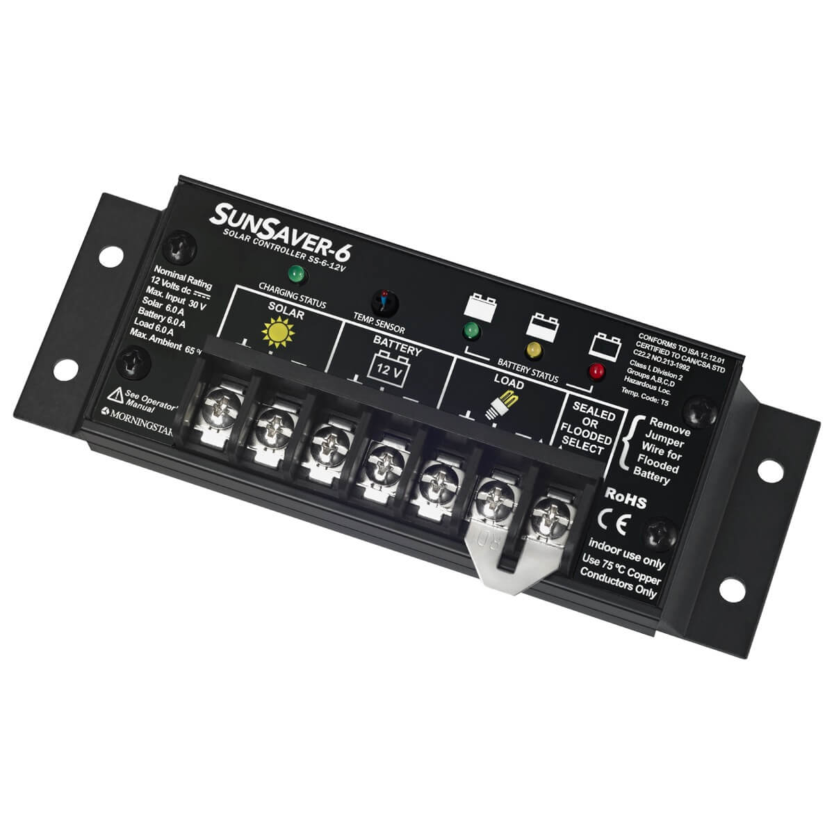 Morningstar SunSaver Controller - SR-SS-10L-24V