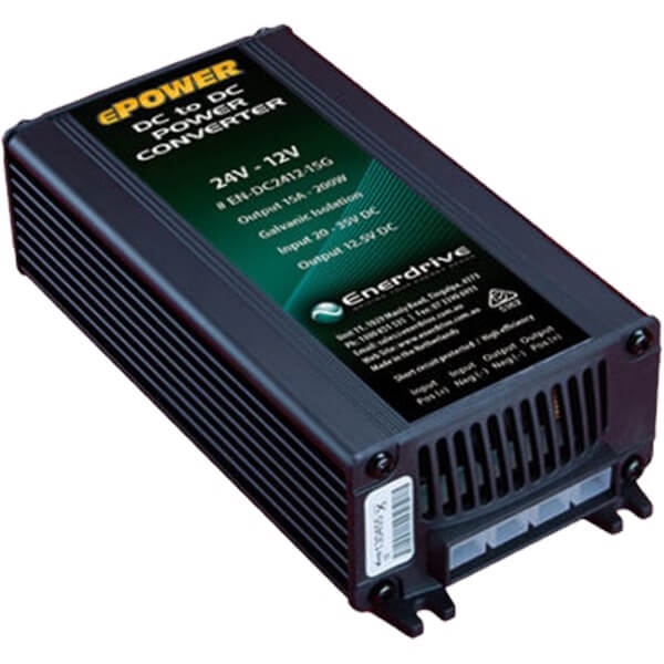 24V - 12V / 15A Gal Iso
